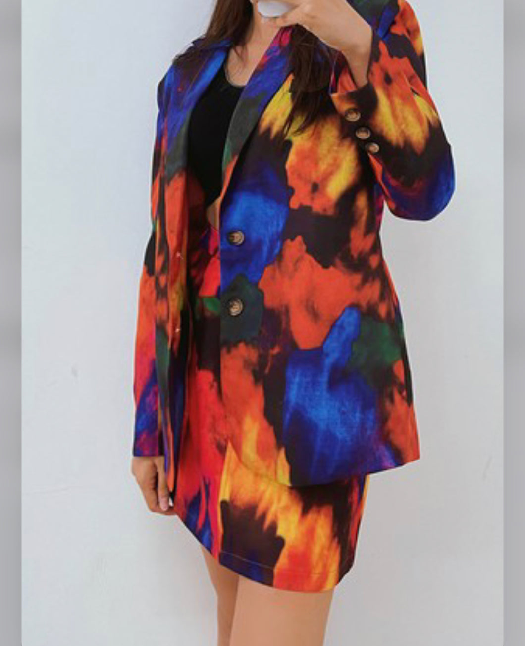 Tye Dye Blazer (New Arrival)